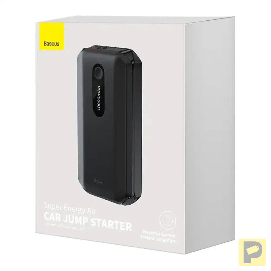 Baseus Super Energy Car Jump Starter 10000mAh, 1000A, USB (black)