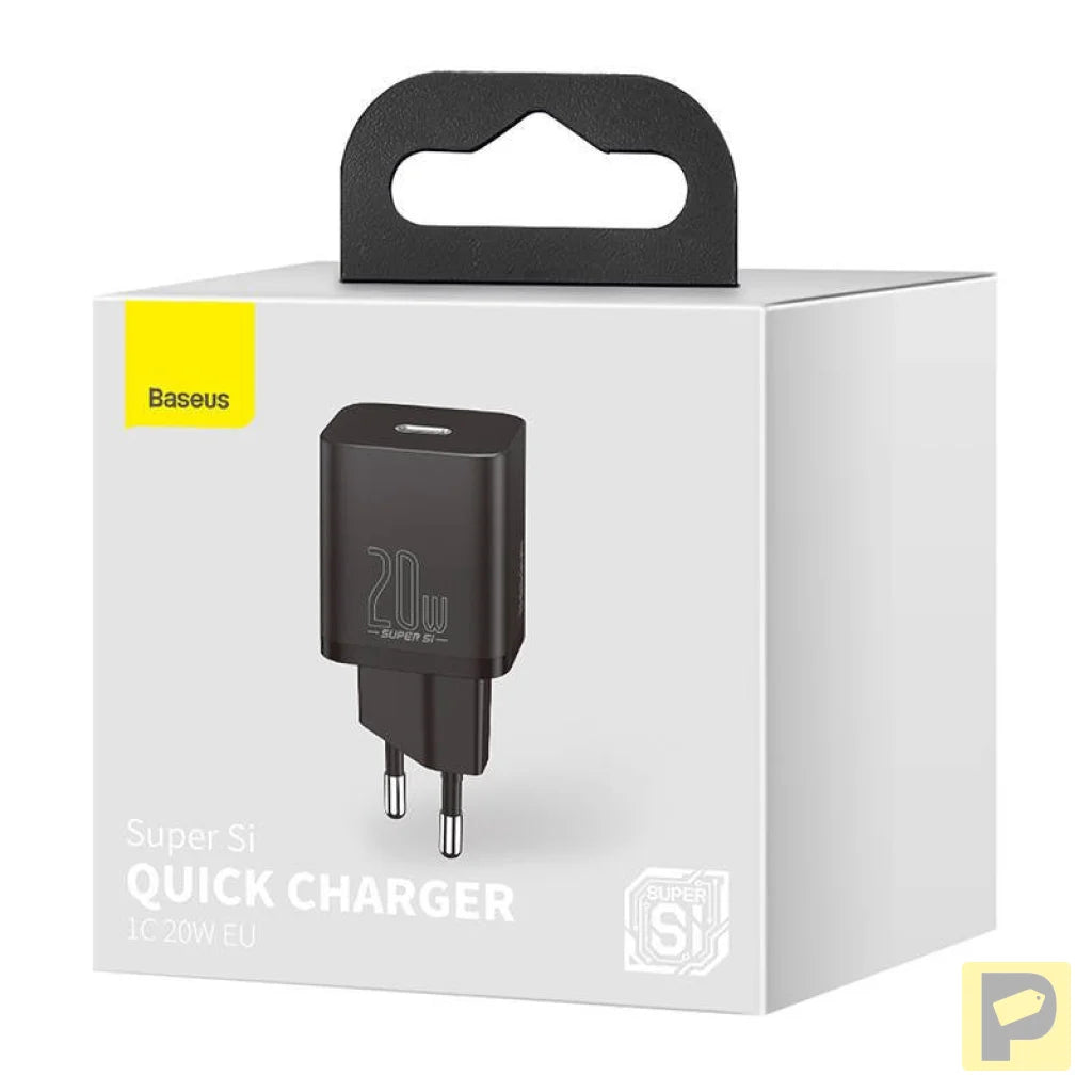 Baseus Super Si Quick Charger 1C 20W (black)