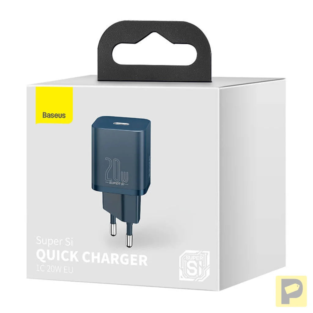 Baseus Super Si Quick Charger 1C 20W (Blue)