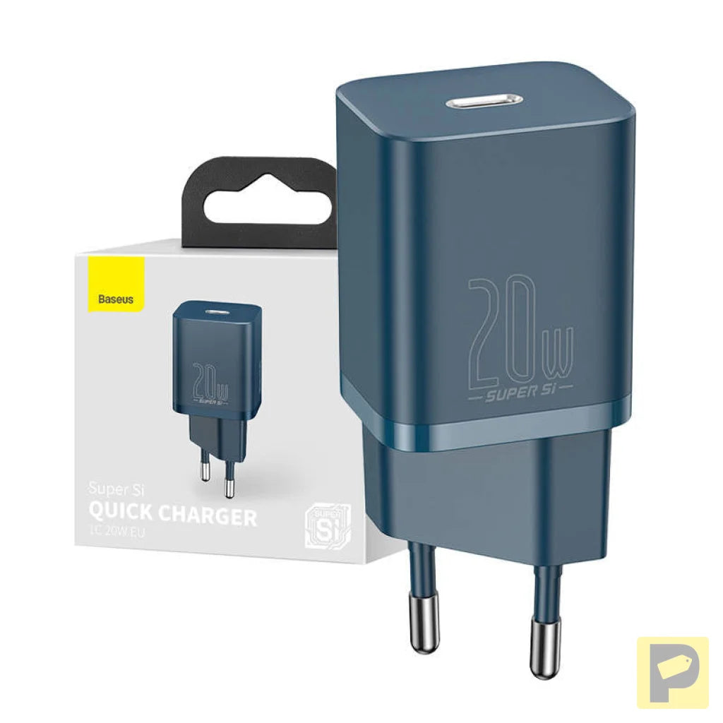Baseus Super Si Quick Charger 1C 20W (Blue)