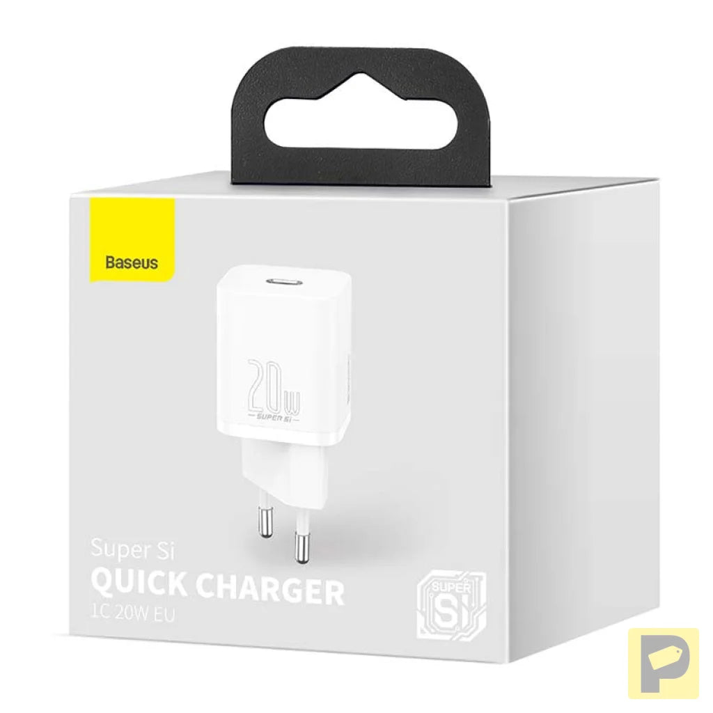 Baseus Super Si Quick Charger 1C 20W (white)