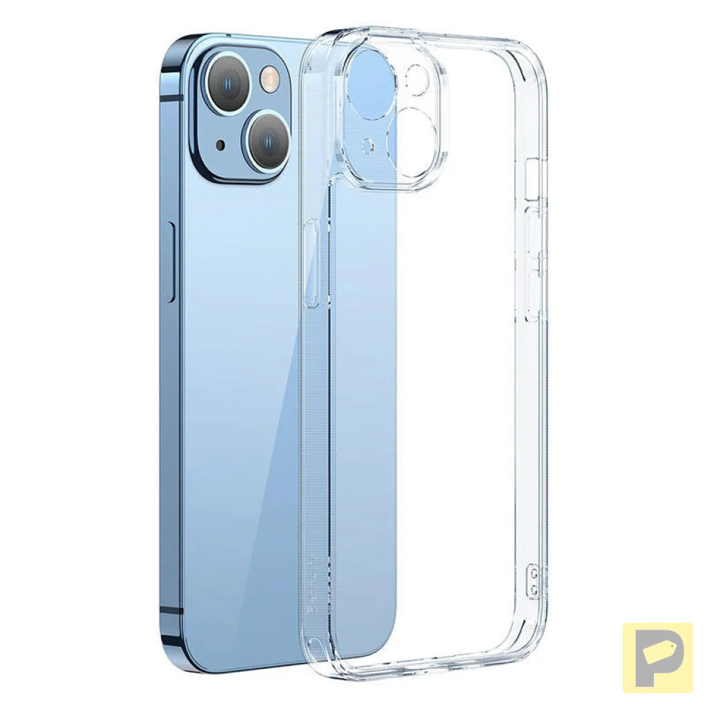 Baseus SuperCeramic Transparent Glass Case and Tempered Glass set for iPhone 14 Plus