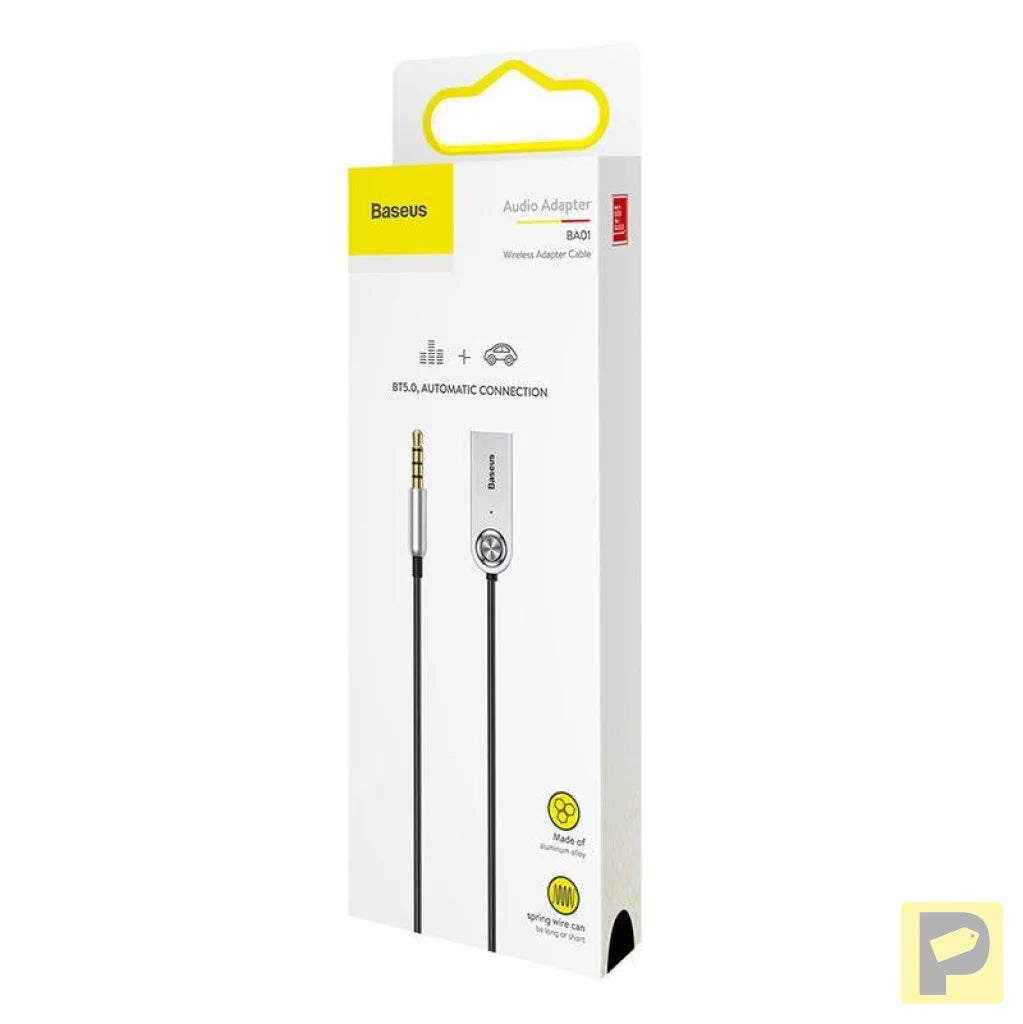 Baseus USB Audio Adapter Bluetooth 5.0 , AUX - Black