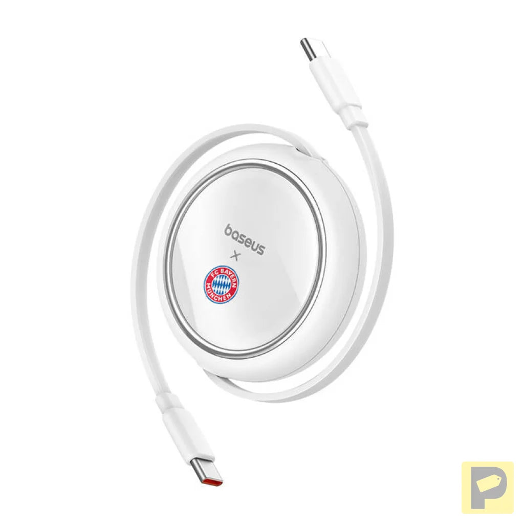 Baseus USB-C to USB-C 100W Charging Cable (White) Bayern Edition