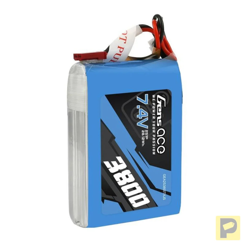 Battery Gens Ace 3800mAh 7.4V 1C 2S1P do Taranis Q X7