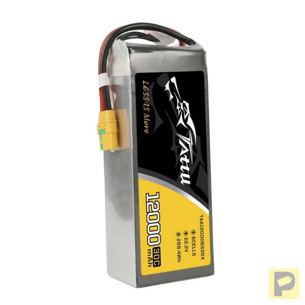 Battery Tattu 12000mAh 22.2V 30C 6S1P XT90