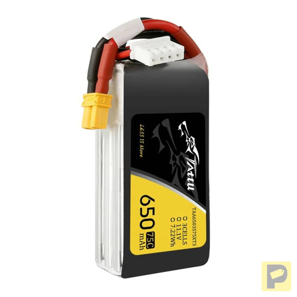 Battery Tattu 650mAh 11,1V 75C 3S1P