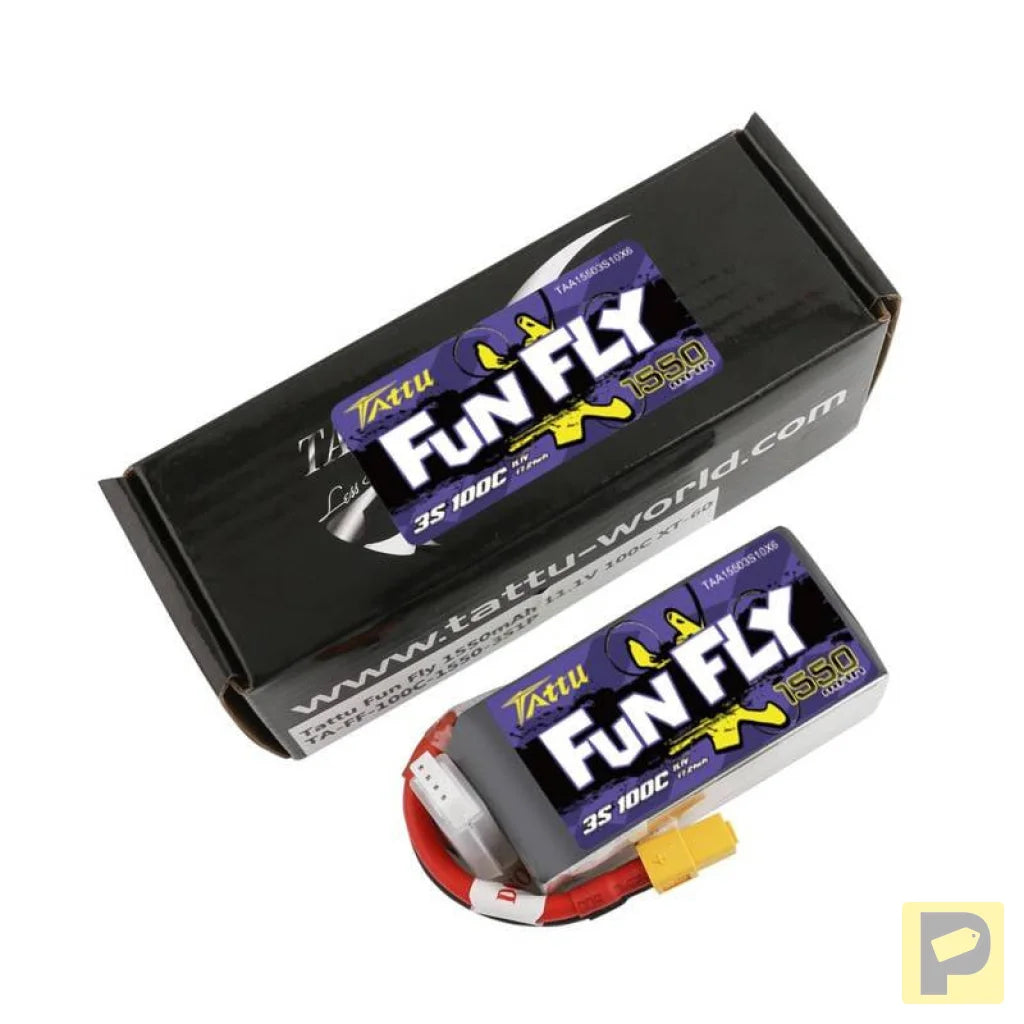 Battery Tattu Funfly 1550mAh 11,1V 100C 3S1P