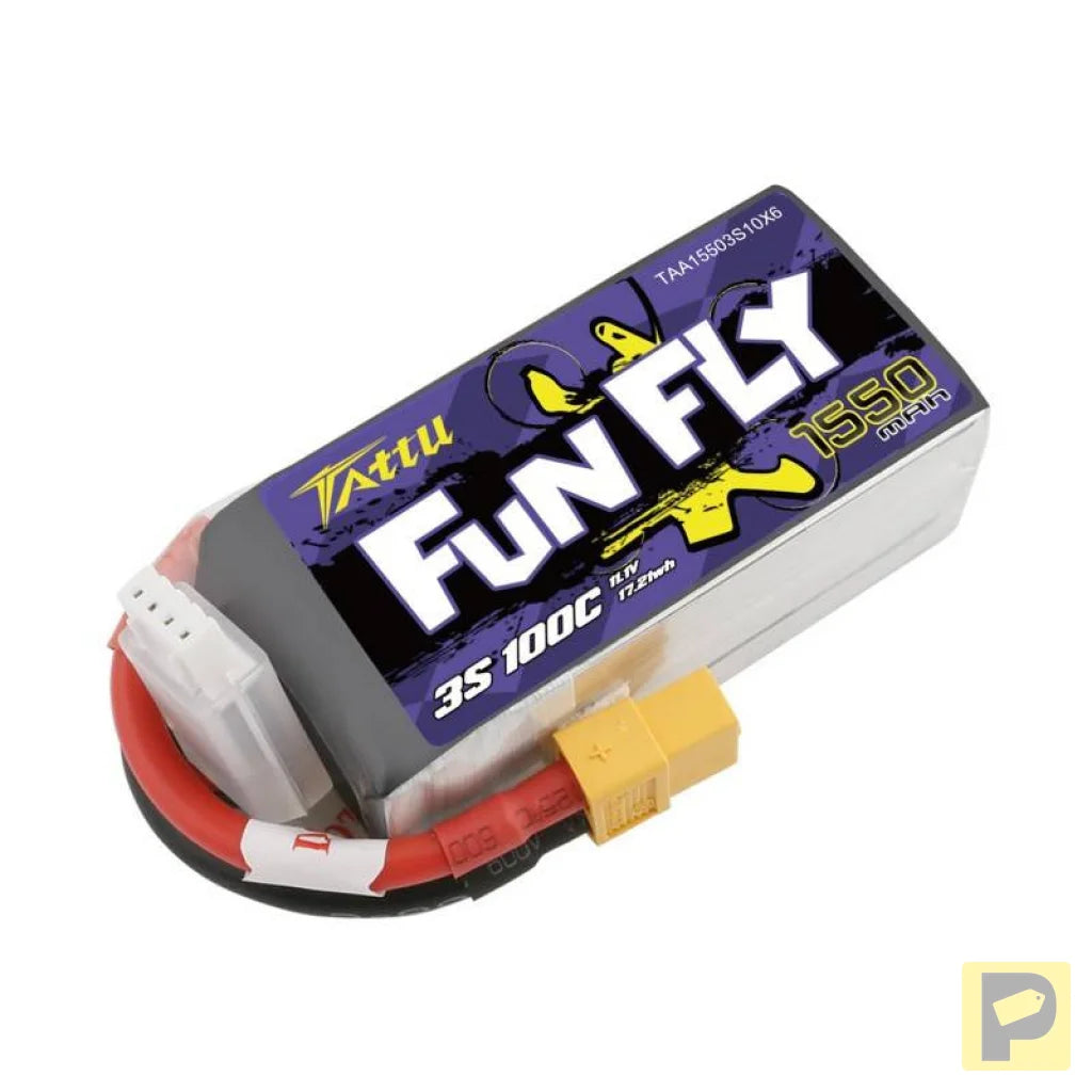 Battery Tattu Funfly 1550mAh 11,1V 100C 3S1P
