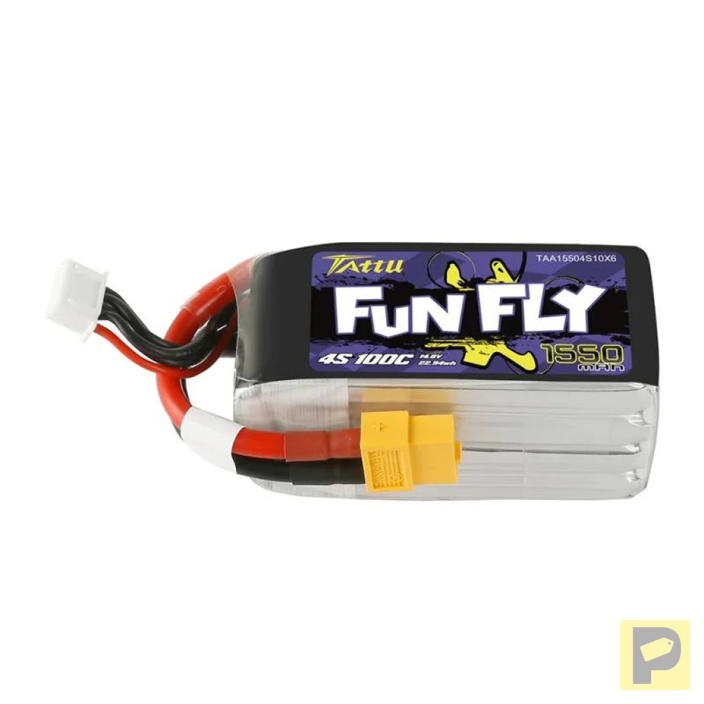 Battery Tattu Funfly 1550mAh 14,8V 100C 4S1P