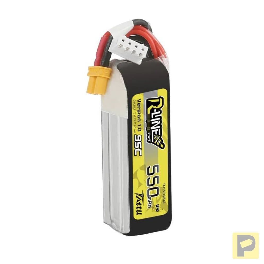 Battery Tattu R-Line 550mAh 11.1V 95C 3S1P XT30