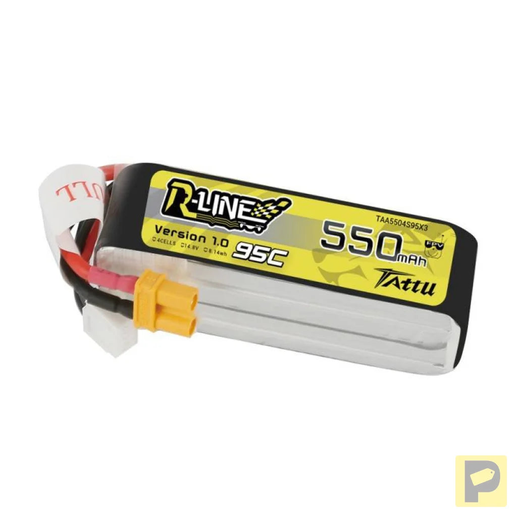 Battery Tattu R-Line 550mAh 14.8V 95C 4S1P