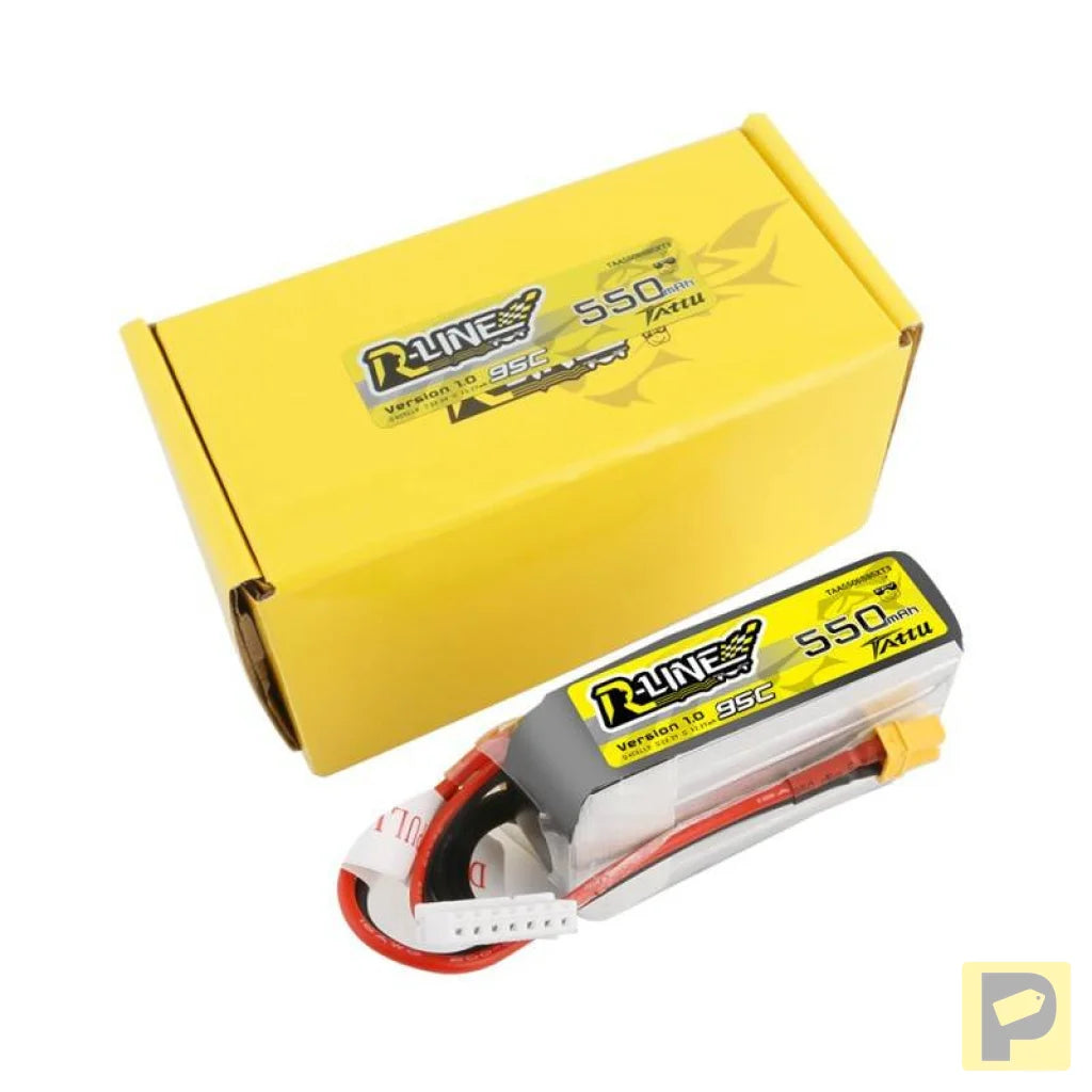 Battery Tattu R-Line 550mAh 22.2V 95C 6S1P XT30