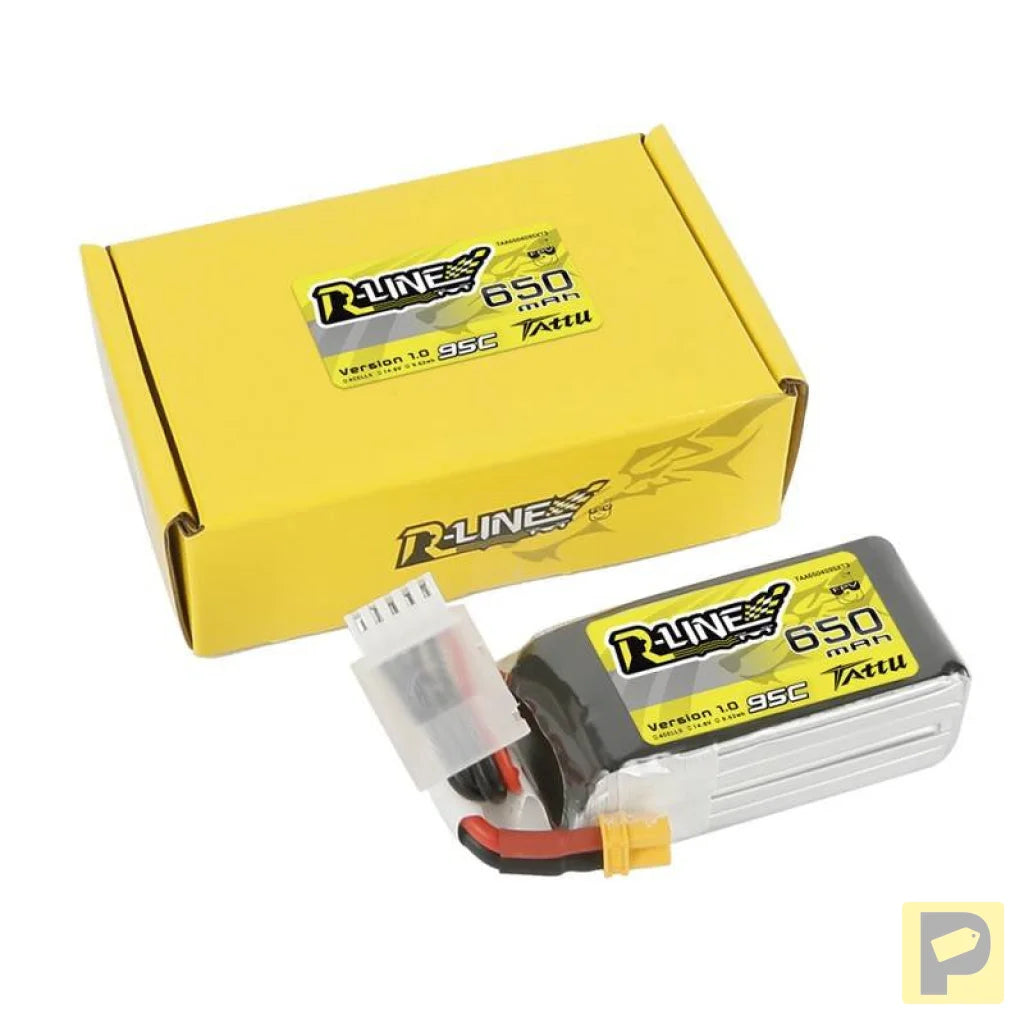Battery Tattu R-Line 650mAh 14,8V 95C 4S1P XT30