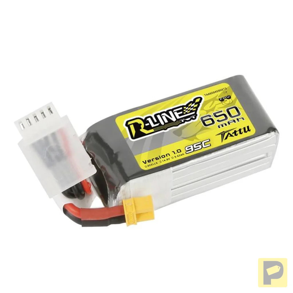 Battery Tattu R-Line 650mAh 14,8V 95C 4S1P XT30
