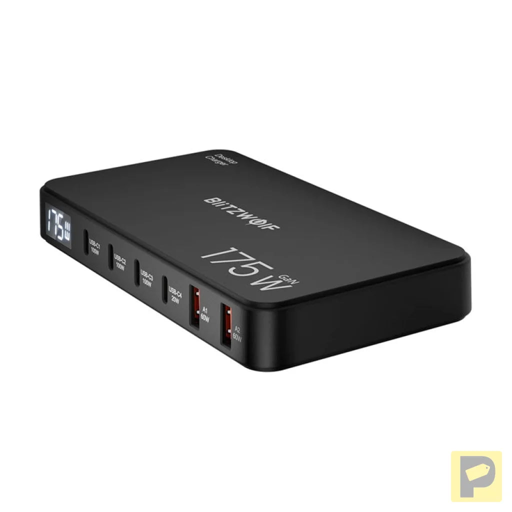 Blitzwolf BW-S30 6-in-1 Charging Station 4xUSB-C + 2xUSB 175W