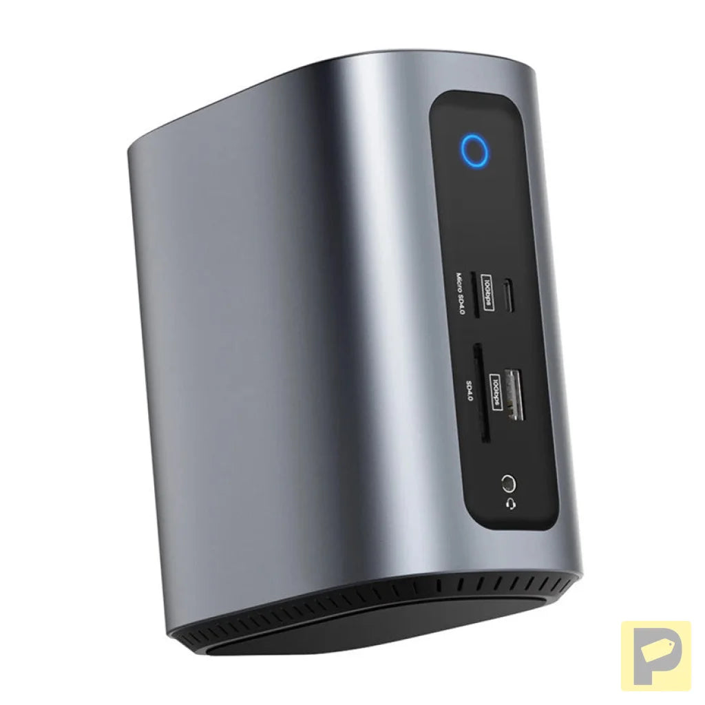 Blitzwolf BW-TH15 17in1 Docking Station 2xHD+DP+4xC+3xUSB 3.0+USB 3.1+C 3.2+C PD+RJ45+micro SD+SD+3.5mm Audio