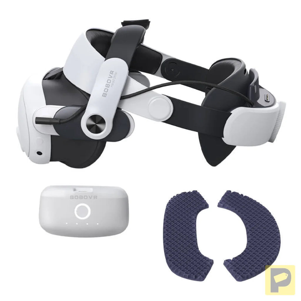 BOBOVR M3 Pro Head Strap + Battery pack for Oculus Quest 3 / Quest 3S