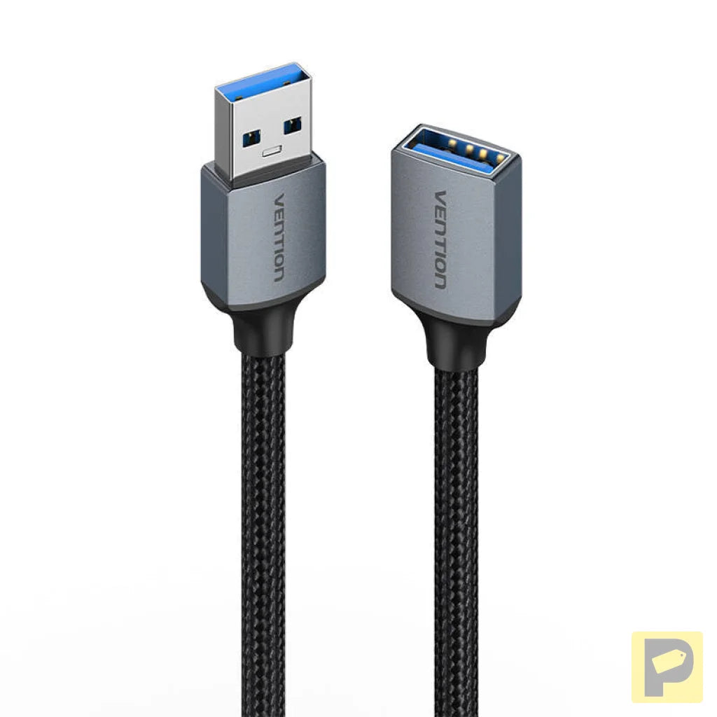 Cable USB-A 3.0 A Male to Female Vention CBLHI 3m black