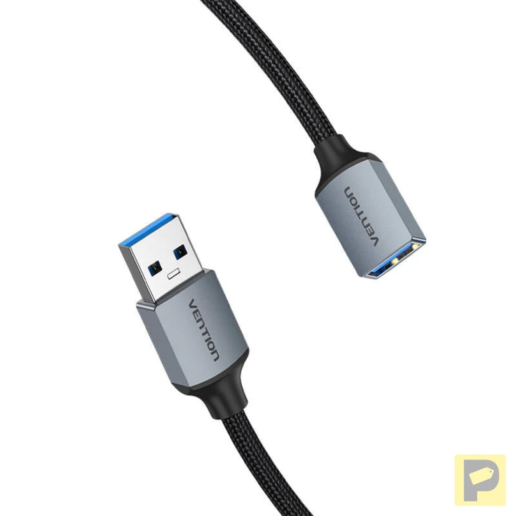 Cable USB-A 3.0 A Male to Female Vention CBLHI 3m black