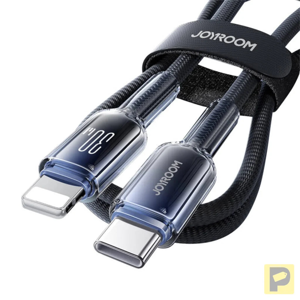 Cable USB-C Lightning Joyroom S-A42 30W 1.2m (black)