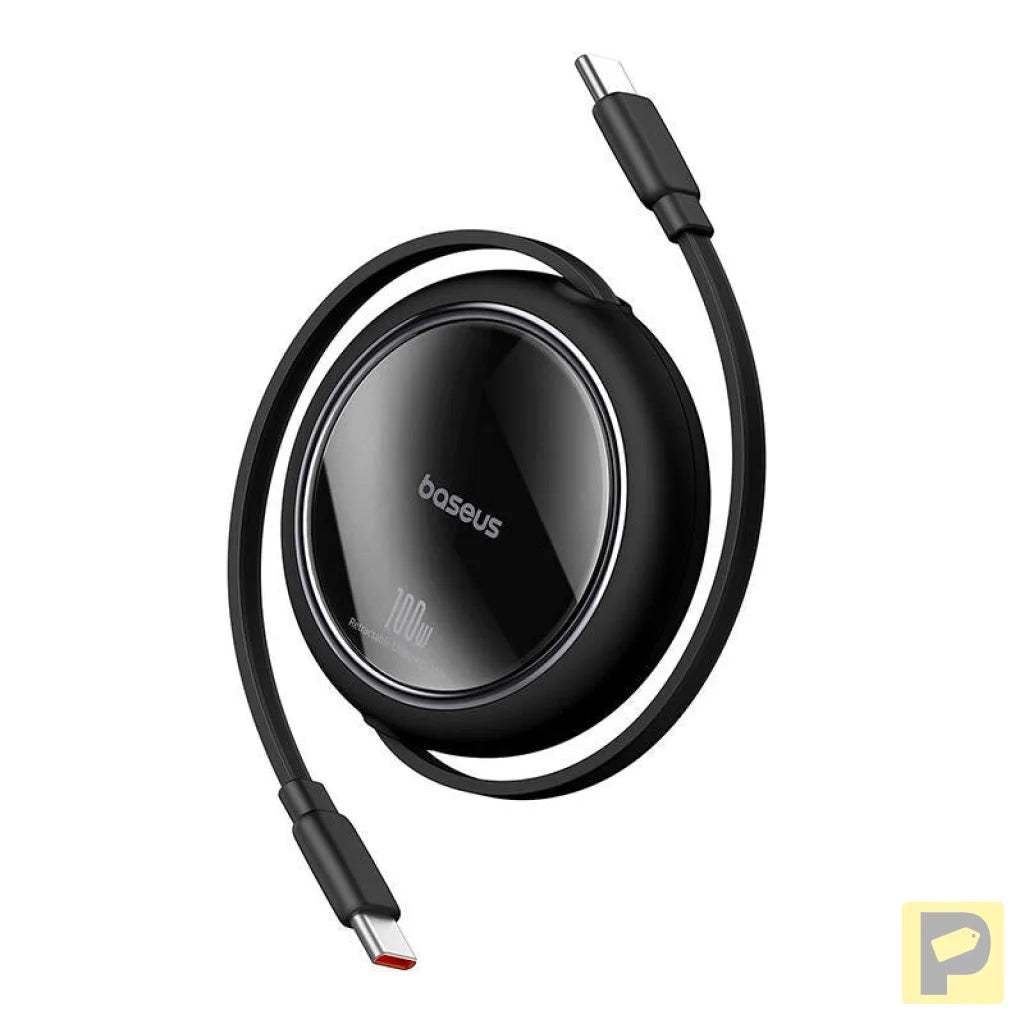 Cable USB-C to USB-C Baseus Free2Draw, PD, 100W, 1m (black)