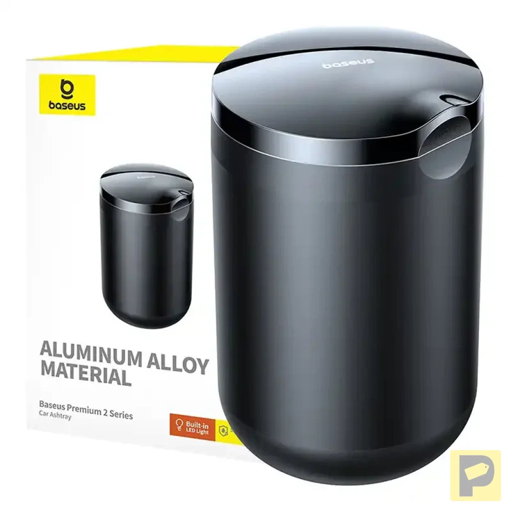 Car Ashtray Baseus Premium 2 (black)