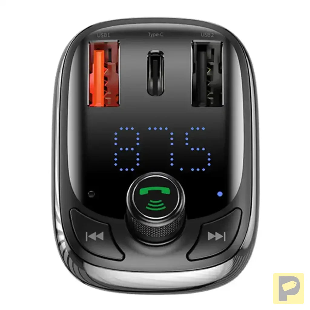Car Bluetooth MP3 Player Baseus T Shaped S-13 Black OS
