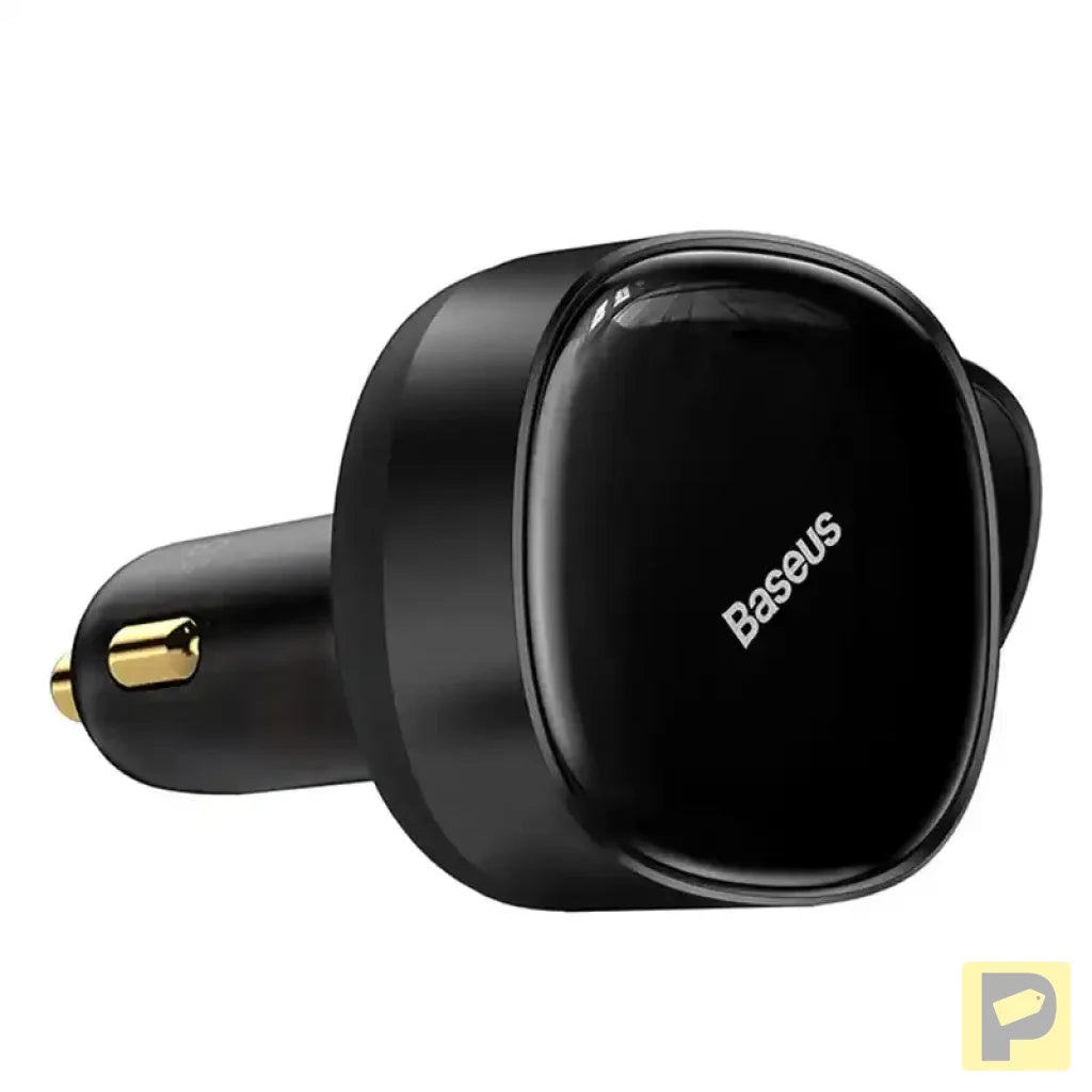 Car Charger Baseus Enjoyment with cable USB-C + Lightning 3A, 30W (Black)