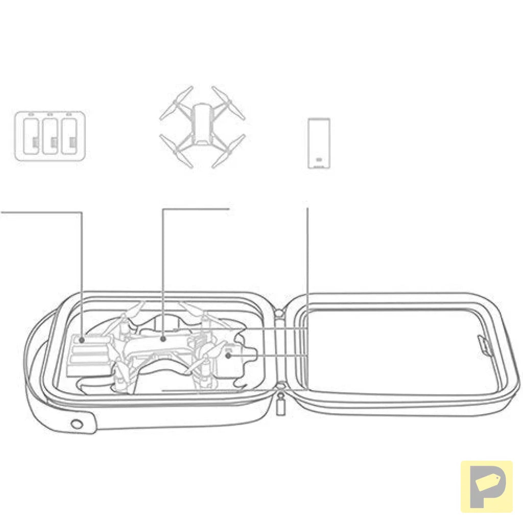 Case PGYTECH for Ryze Tello (P-WJ-002)