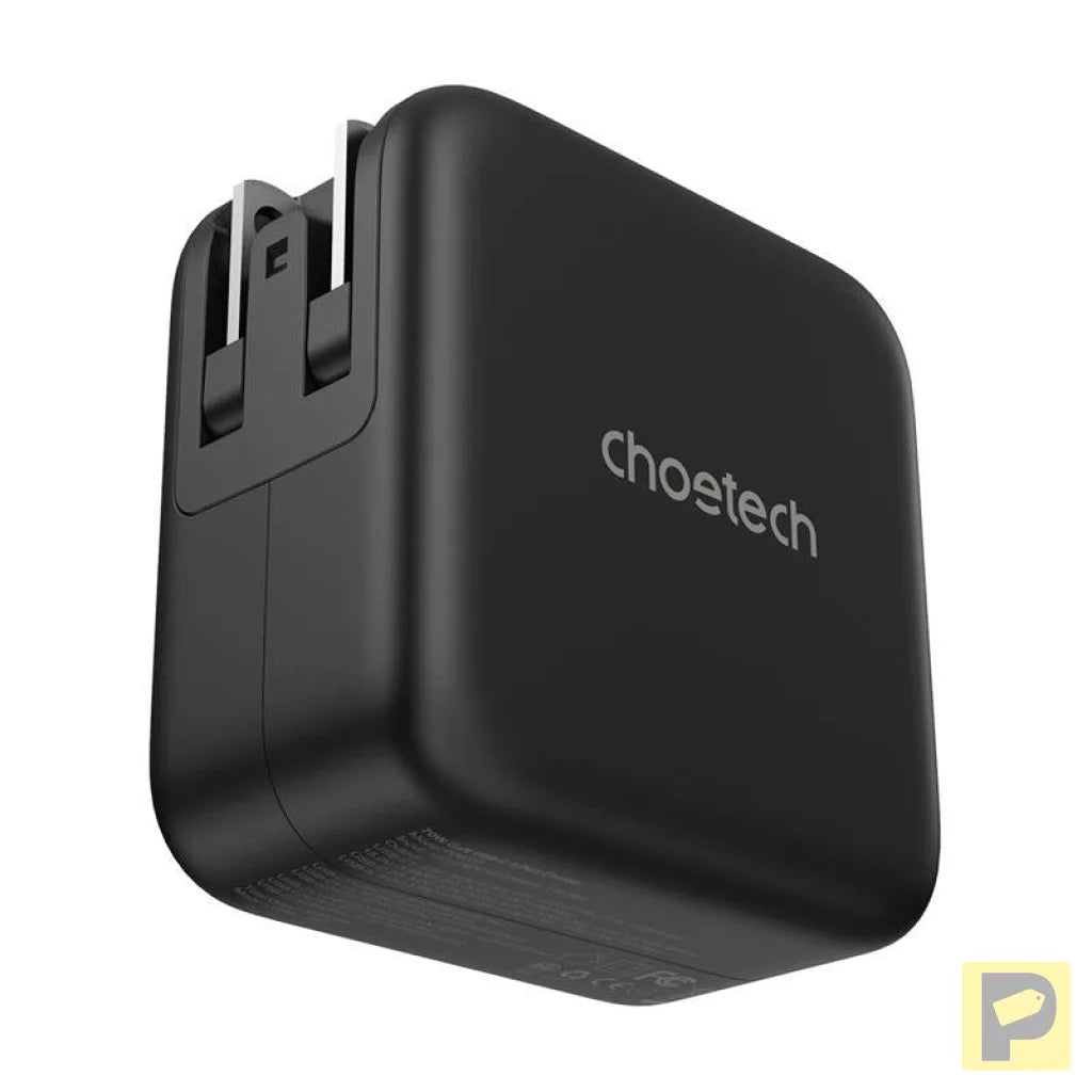 Choetech PD6055 70W GaN mains charger with US, EU, UK, AU adapters
