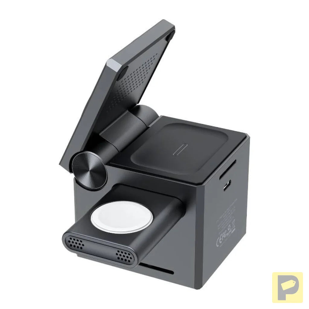 Choetech T632-F 3-in-1 15W inductive charger (black)