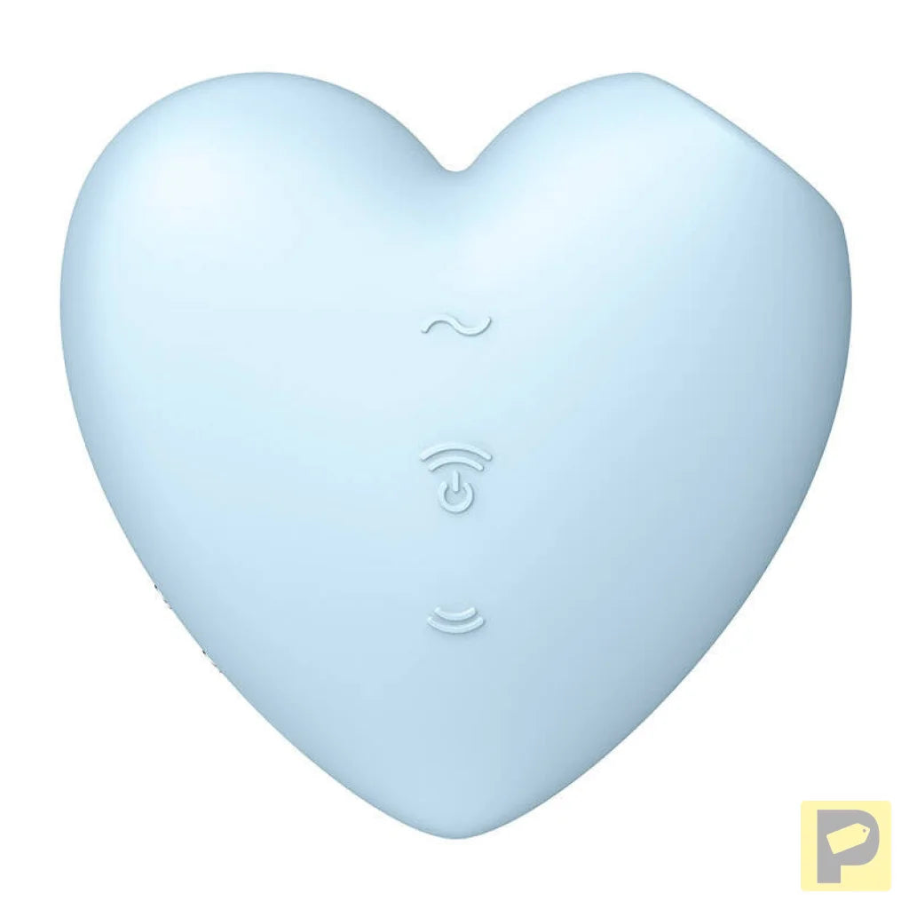 Clitoral massager Satisfyer Cutie Heart (blue)