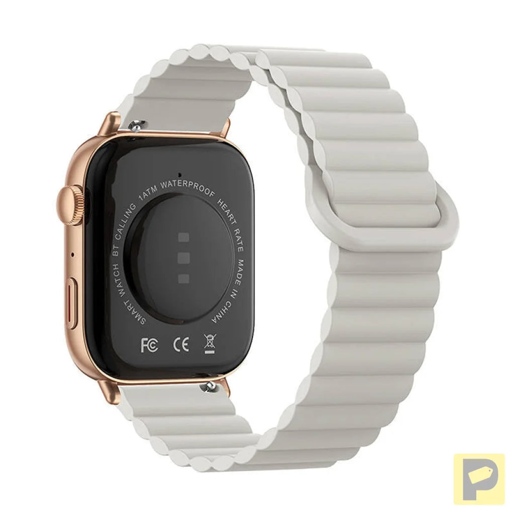 Colmi C8 Max smartwatch with magnetic strap (gold)