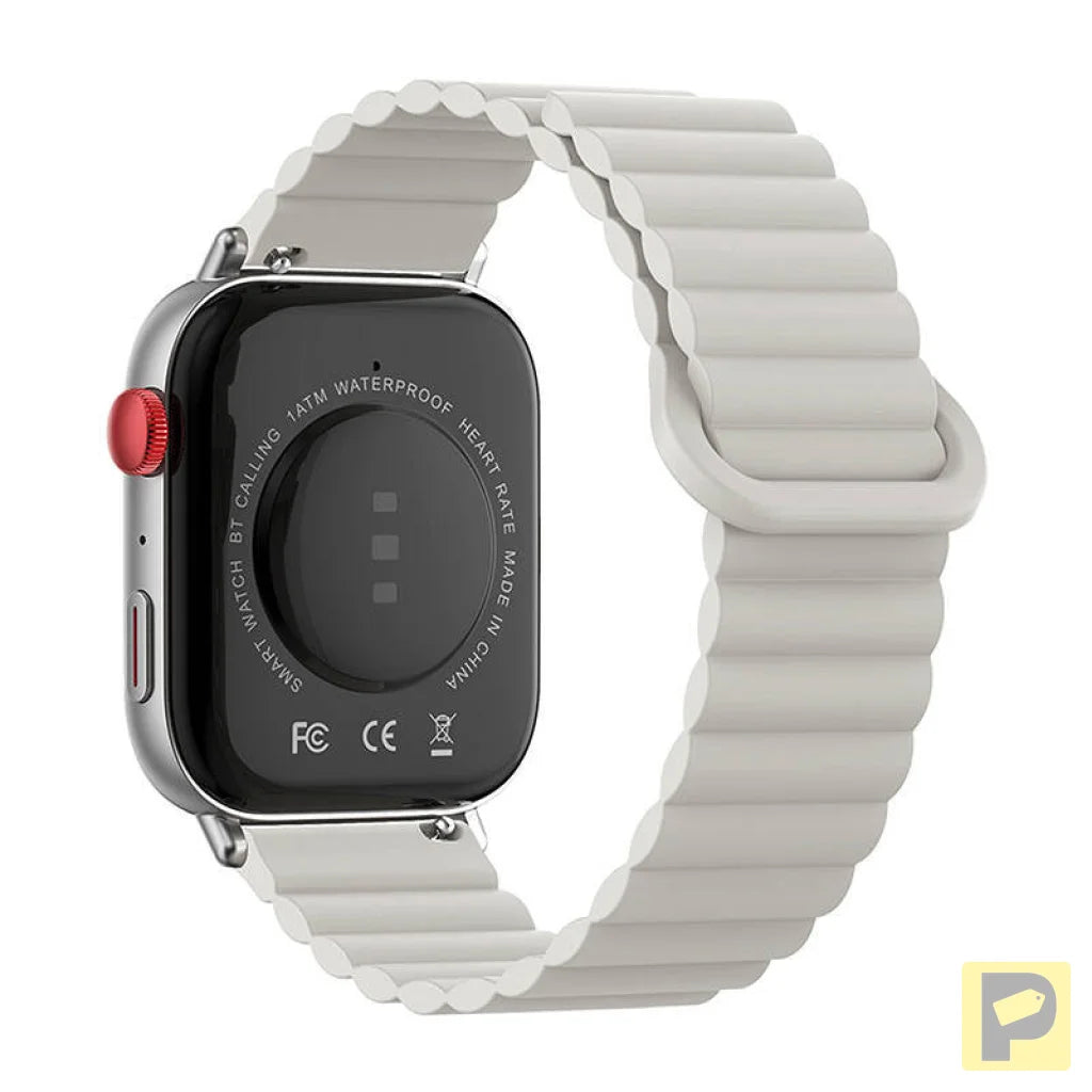 Colmi C8 Max smartwatch with magnetic strap (Silver)