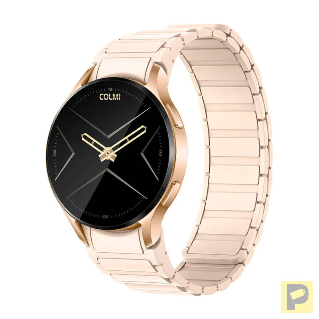 Colmi i28 Ultra smartwatch with magnetic strap (gold)