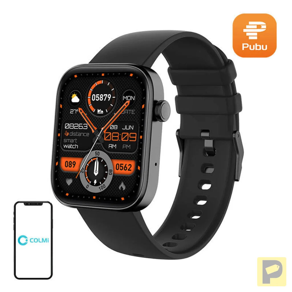 Colmi P71 Smartwatch (Black)
