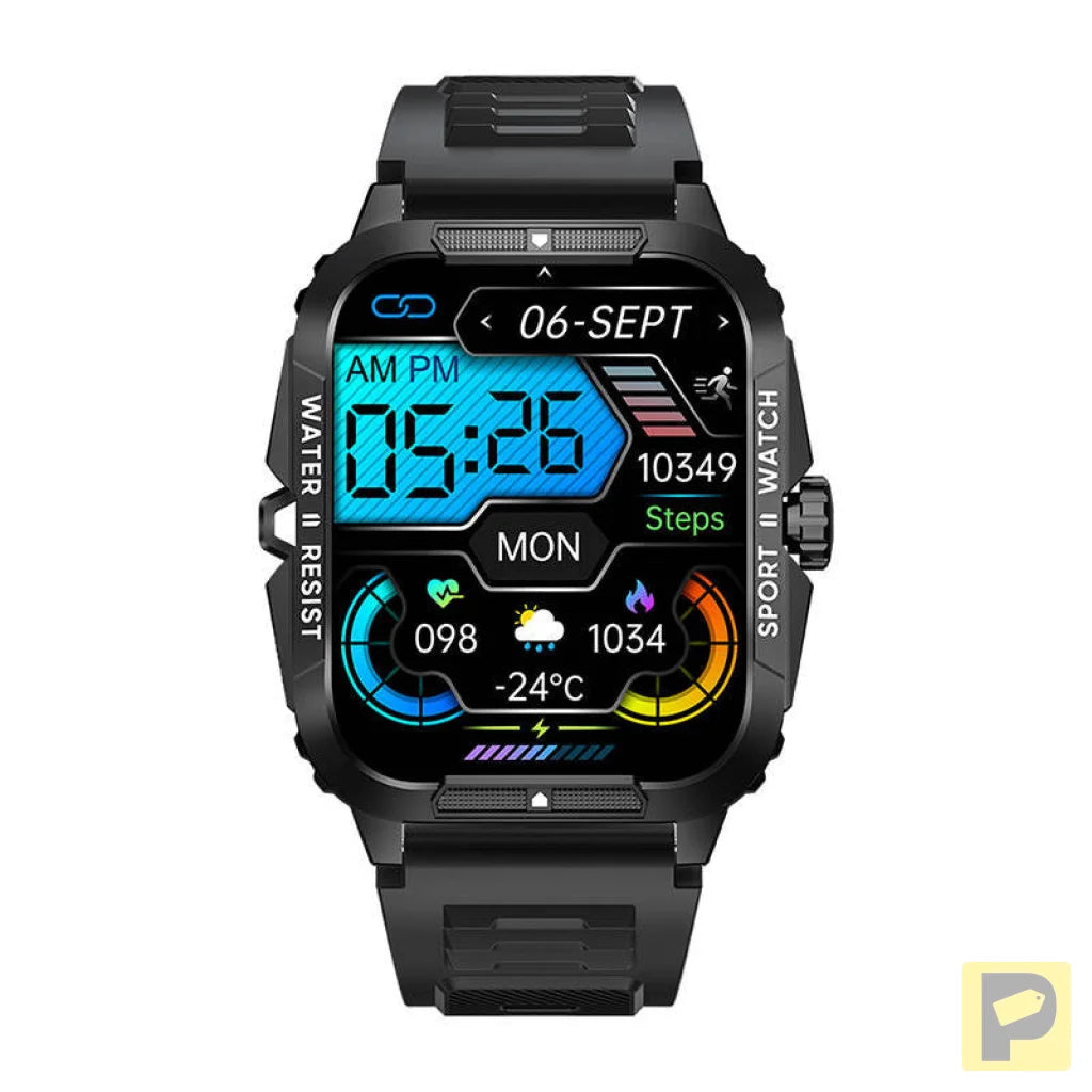 Colmi P76 smartwatch (black)