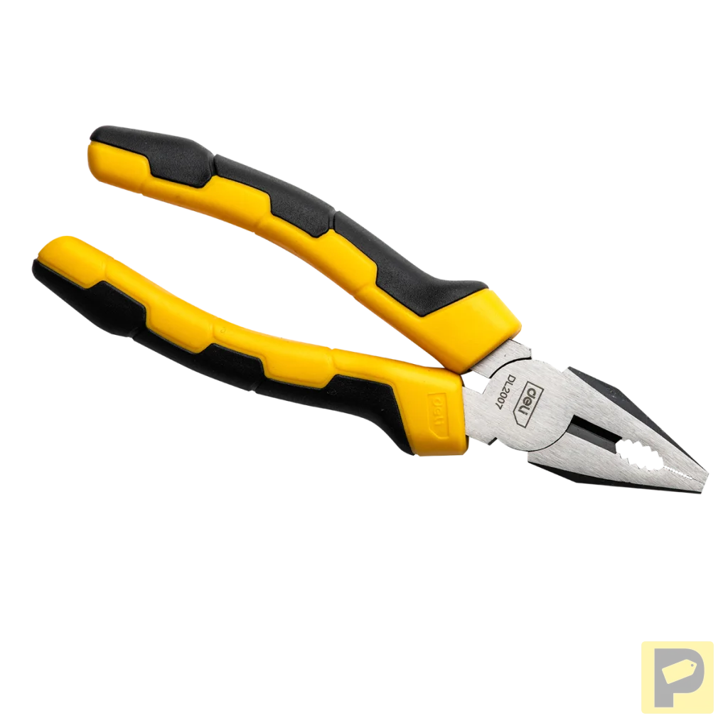Combination pliers 7" Deli Tools EDL2007 (yellow)