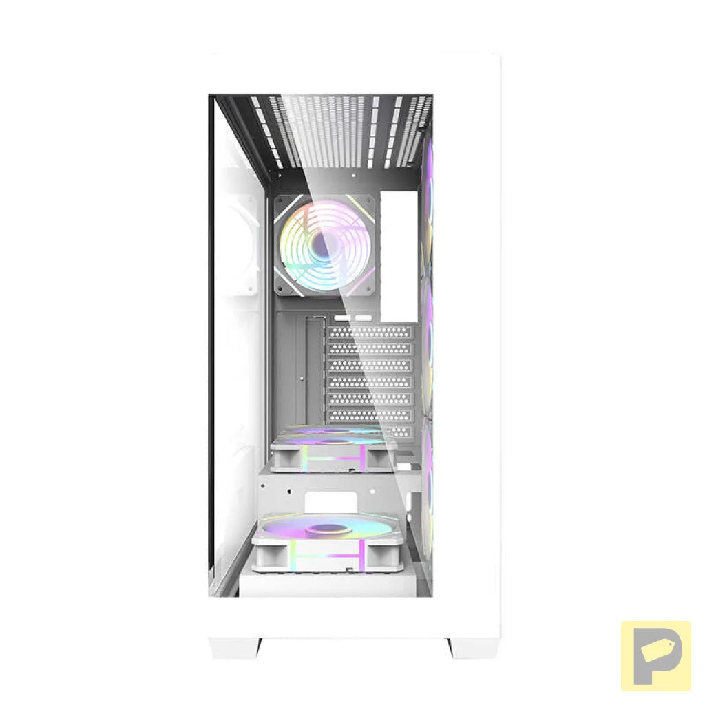 Computer case Darkflash DS900 (white) + 7 ARGB Fans