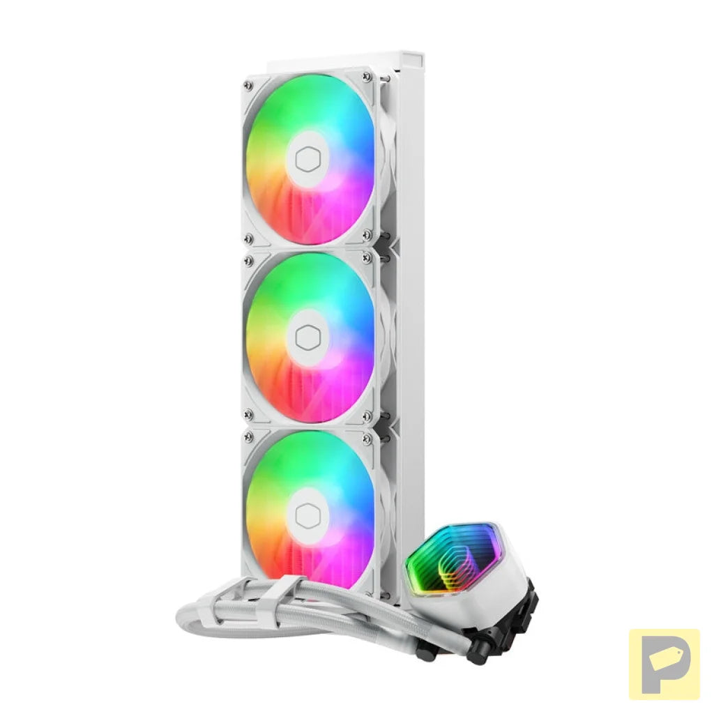 Cooler Master MasterLiquid 360 Core II ARGB water cooler (white)