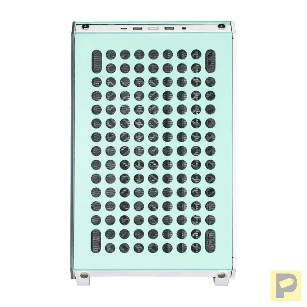 Cooler Master Qube 500 Flatpack Macaron computer case (green)