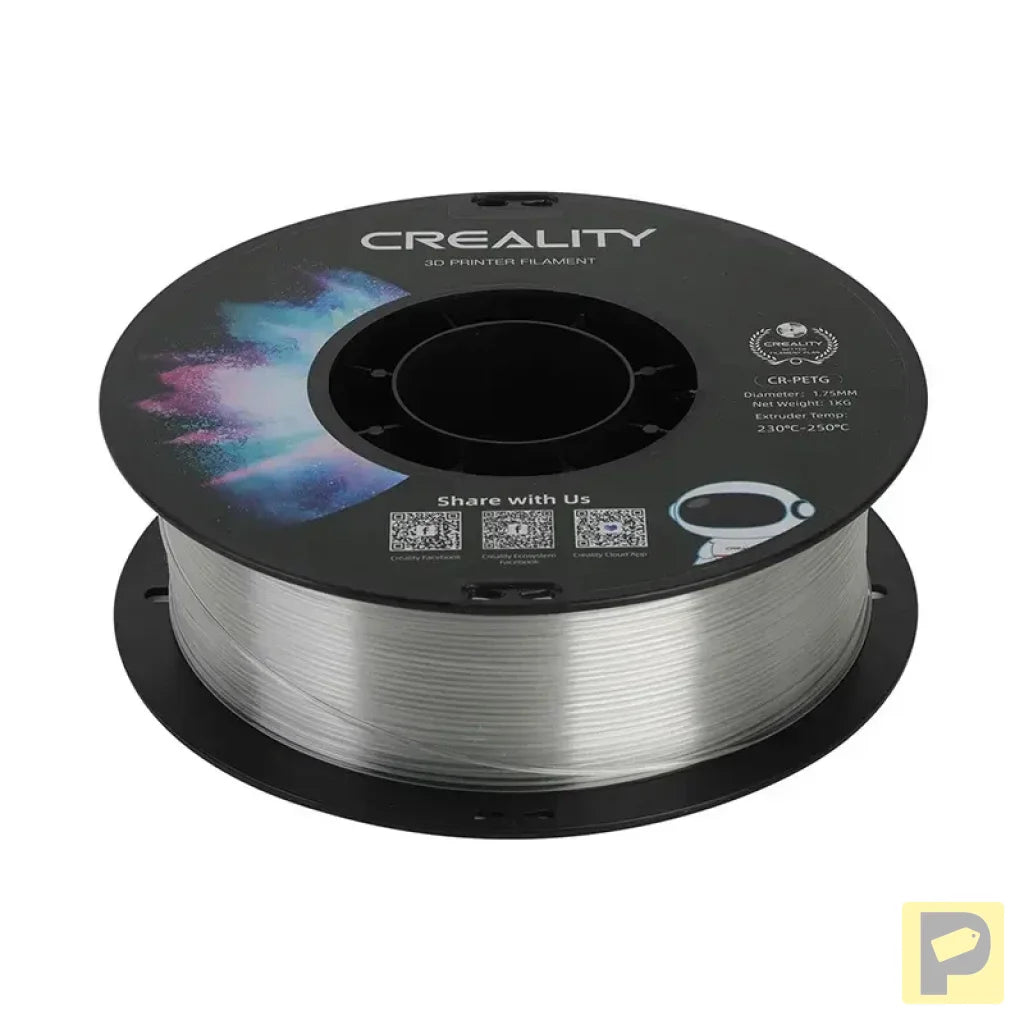 CR-PETG Filament Creality (Transparent)