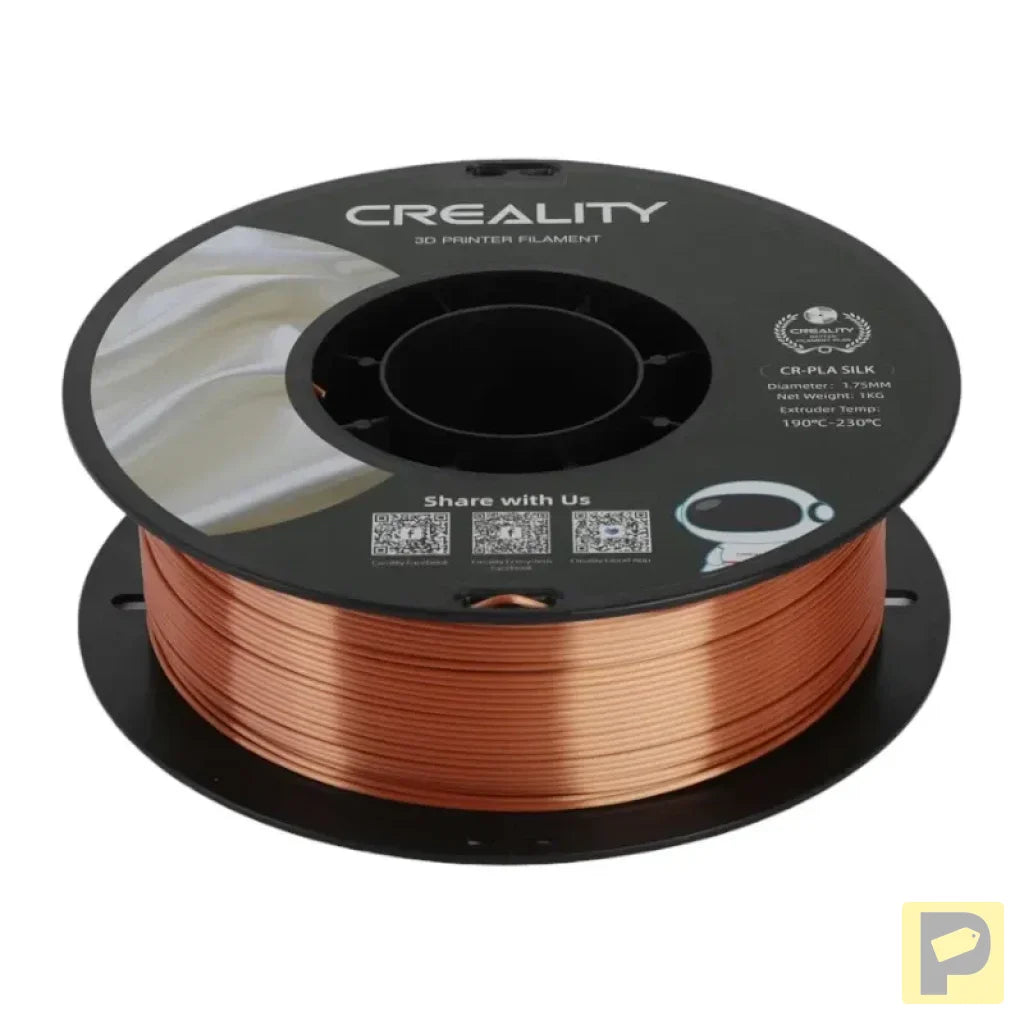 CR-Silk PLA Filament Creality (Red Copper)
