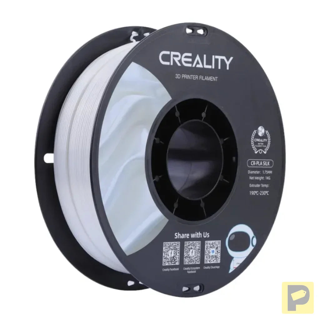 CR-Silk PLA Filament Creality (White)