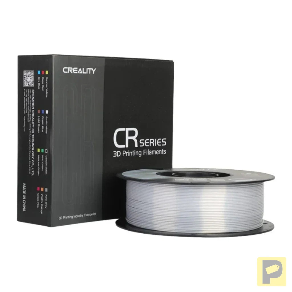 CR-Silk PLA Filament Creallity (Silver)