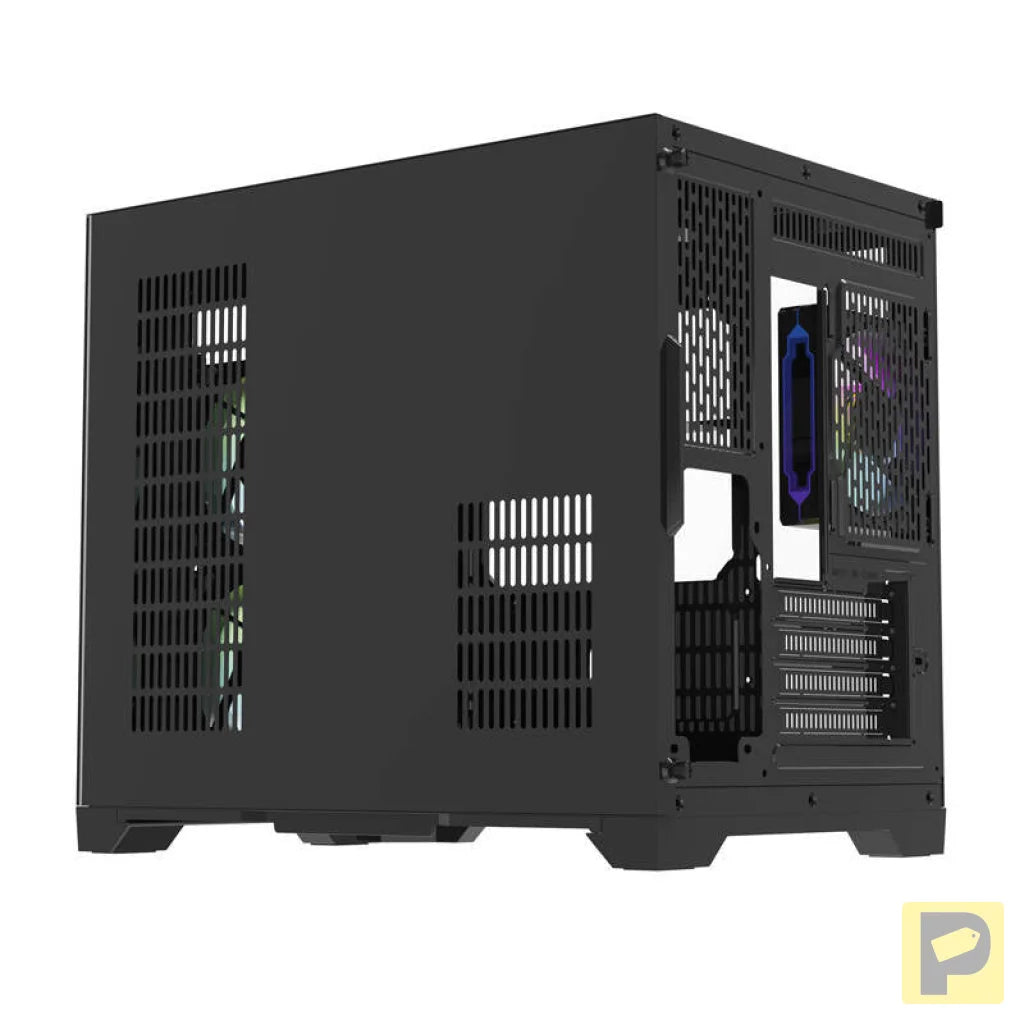 Darflash FT418 computer case + 6 aRGB fans (black)