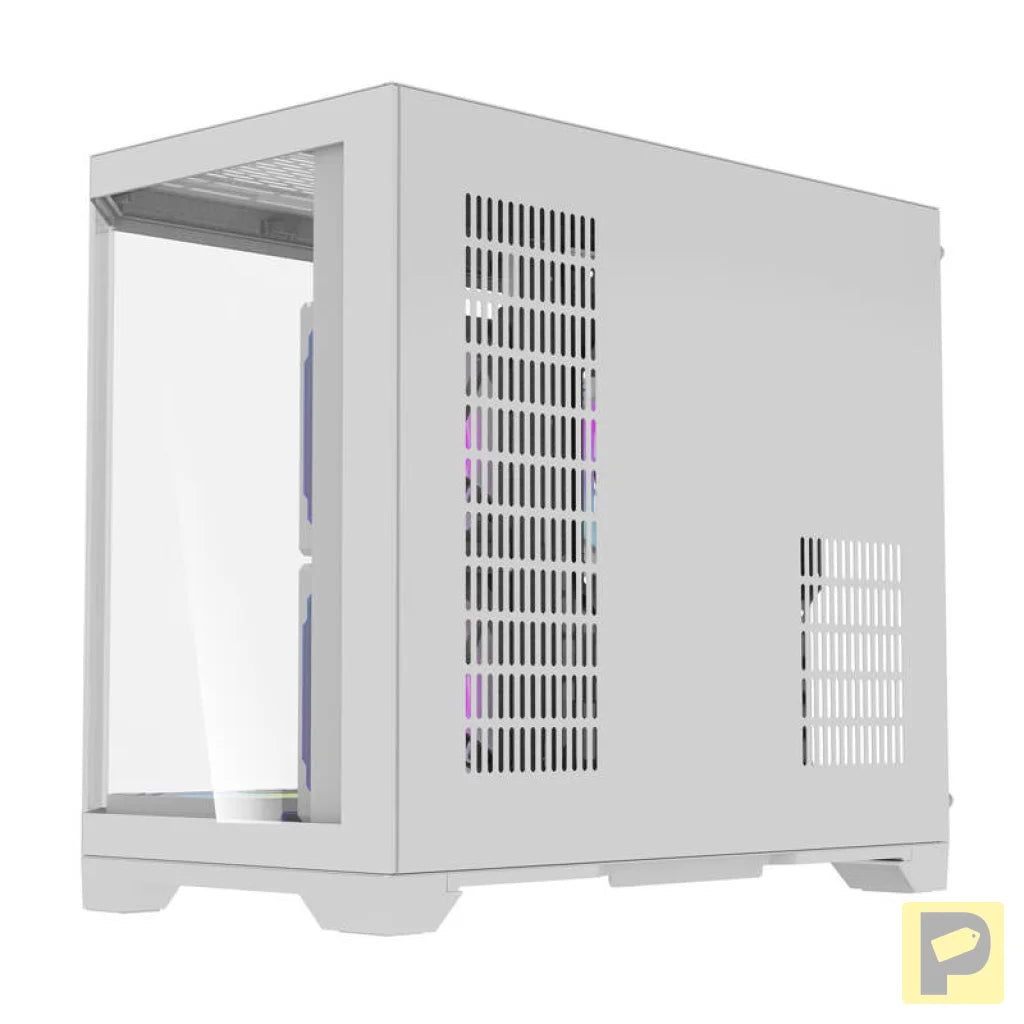 Darflash FT418 computer case + 6 aRGB fans (white)