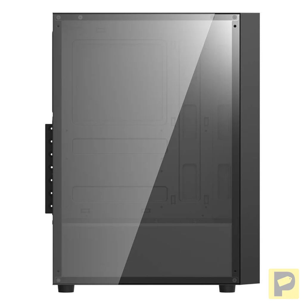 Darkflash A290 computer case (black) + 3 fans