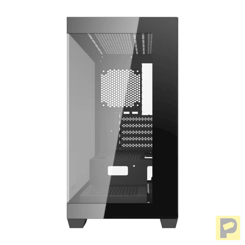 Darkflash C218M computer case + 6 ARGB fans (black)